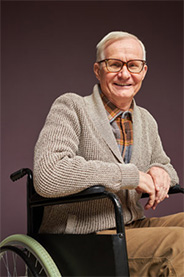 Eyecare for Adults with Partial Mobility